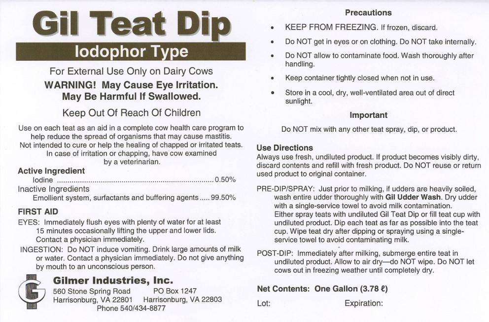 Gil Teat Dip